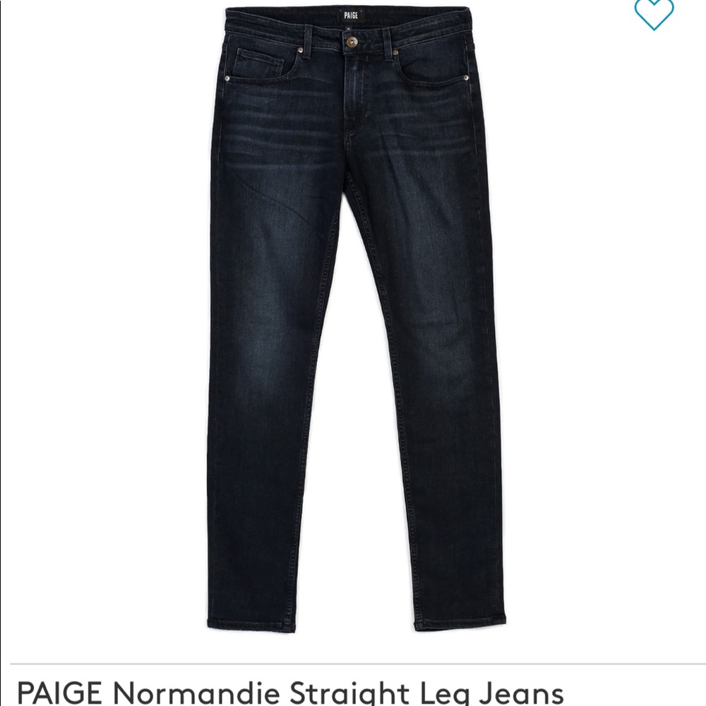 Paige Normandie slim straight leg jeans Matteo